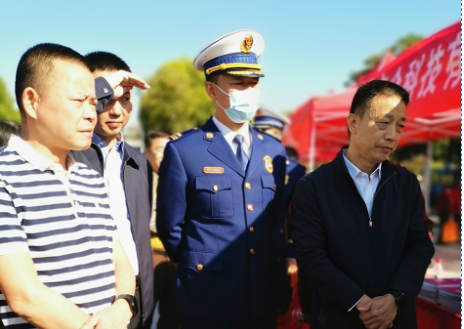 上海俊霖影视制作有限公司参加河源市 2021 年新《安全生产法》 宣传周